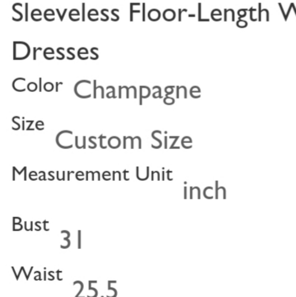 Unbranded champagne ballgown - Picture 6 of 6